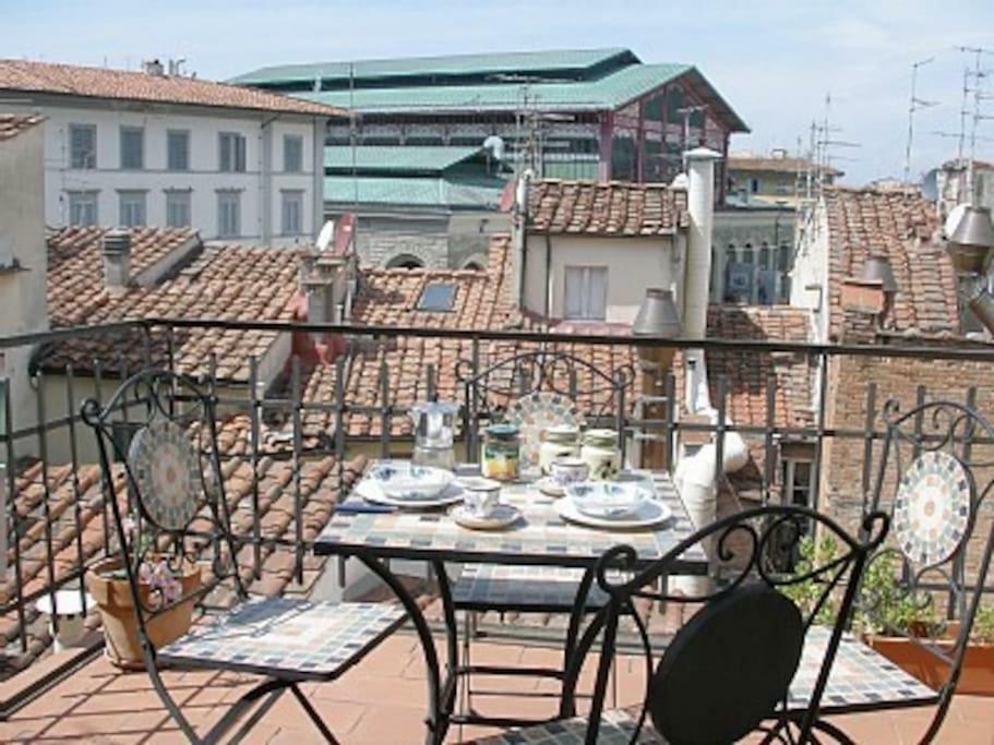 Apartament Rebby'S Terrace Florencja Zewnętrze zdjęcie